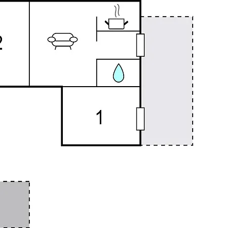 Lägenhet Pet Friendly In With Kitchen